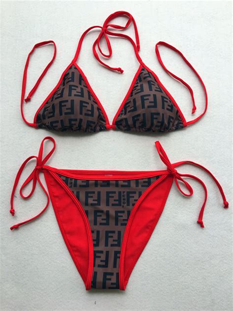 fendi printed bikini dupe|designer bikini dupes.